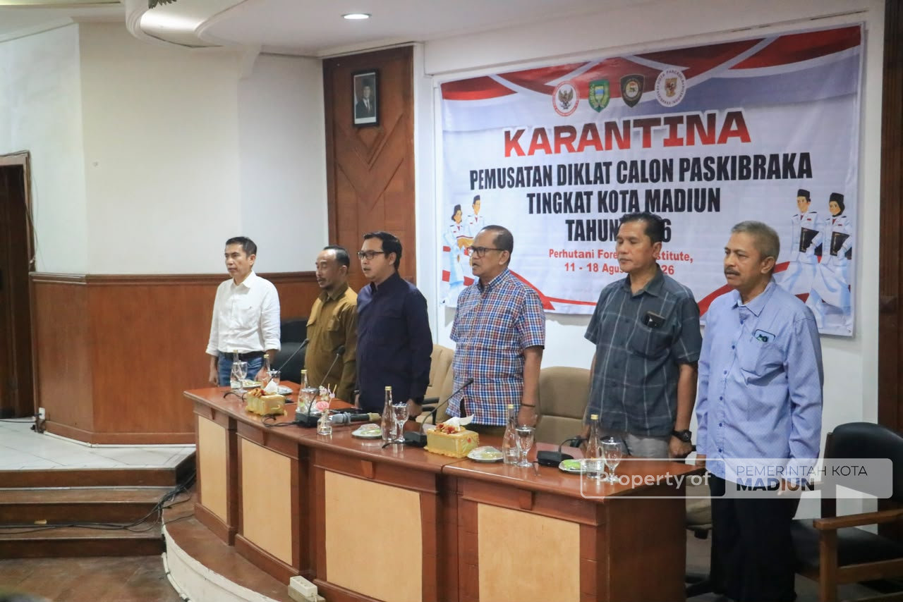 Bekali Materi Calon Paskibraka, Plt Wali Kota Harap Paskibraka Tetap Berkontribusi Usai Tugas Upacara