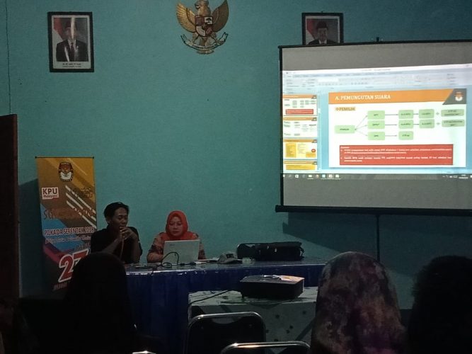 Bimbingan Tekhnis Ketua PPS Kelurahan Banjarejo