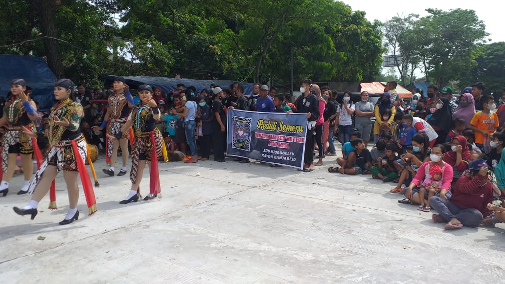 Gerakan Peduli Semeru, Organisasi Setia Hati Terate Ranting Njogobelek Kelurahan Banjarejo Adakan Kegiatan Penggalangan Dana